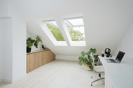 Объект из С комбинированной системой открывания preSelect Max Fakro FPU-V U3 PRESELECT MAX